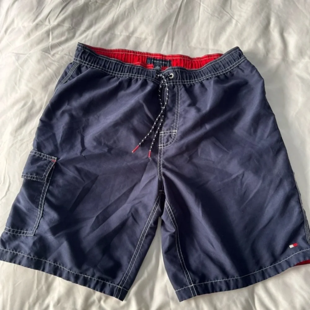 Men’s Tommy Hilfiger Navy Blue Swim Trunks
